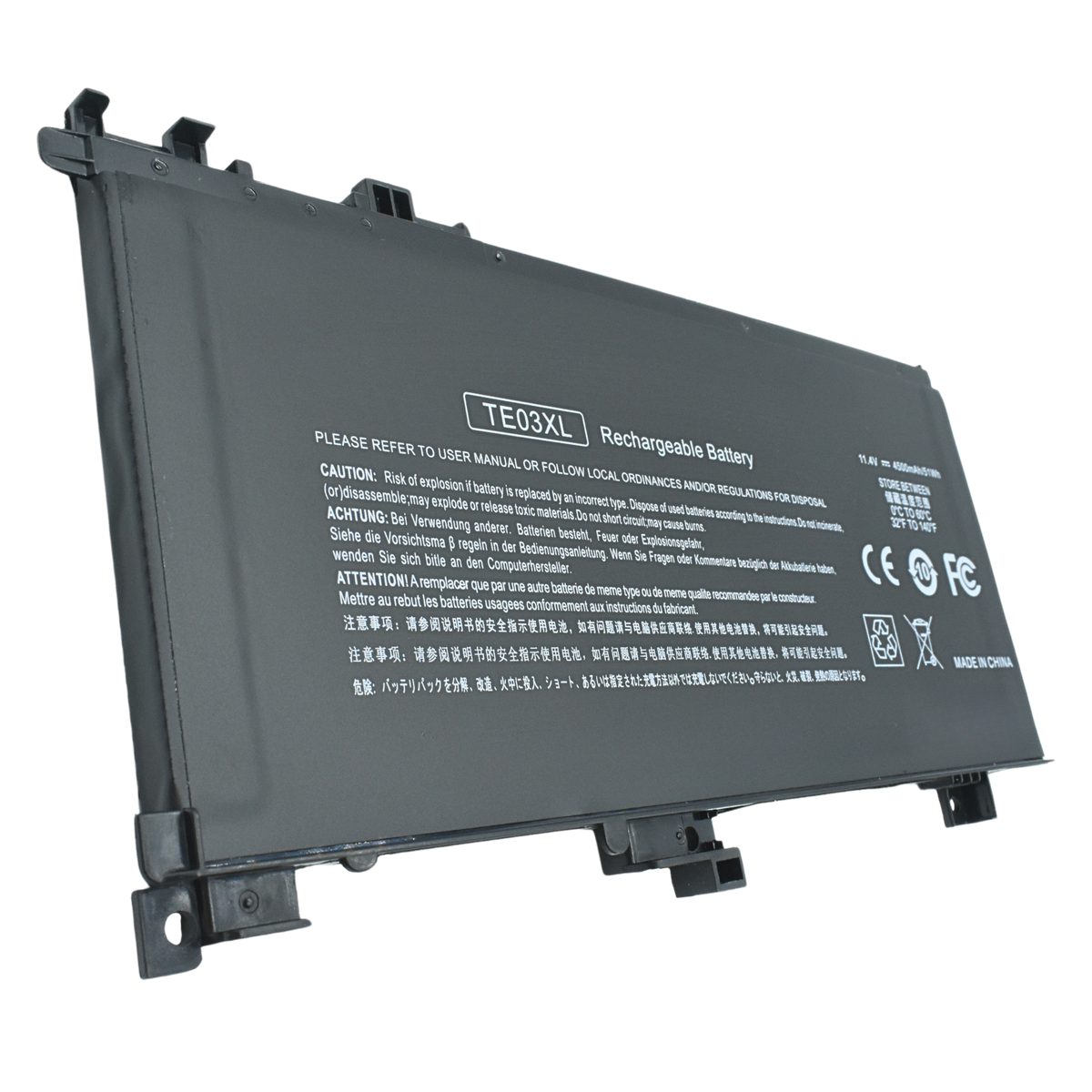 EKHTE03XL  Bateria Interna (P) 11.55V para HP Pavilion 15 UHD OMEN 15 15-AX000 5-BC000 15-BC015TX Series HSX TE03XL