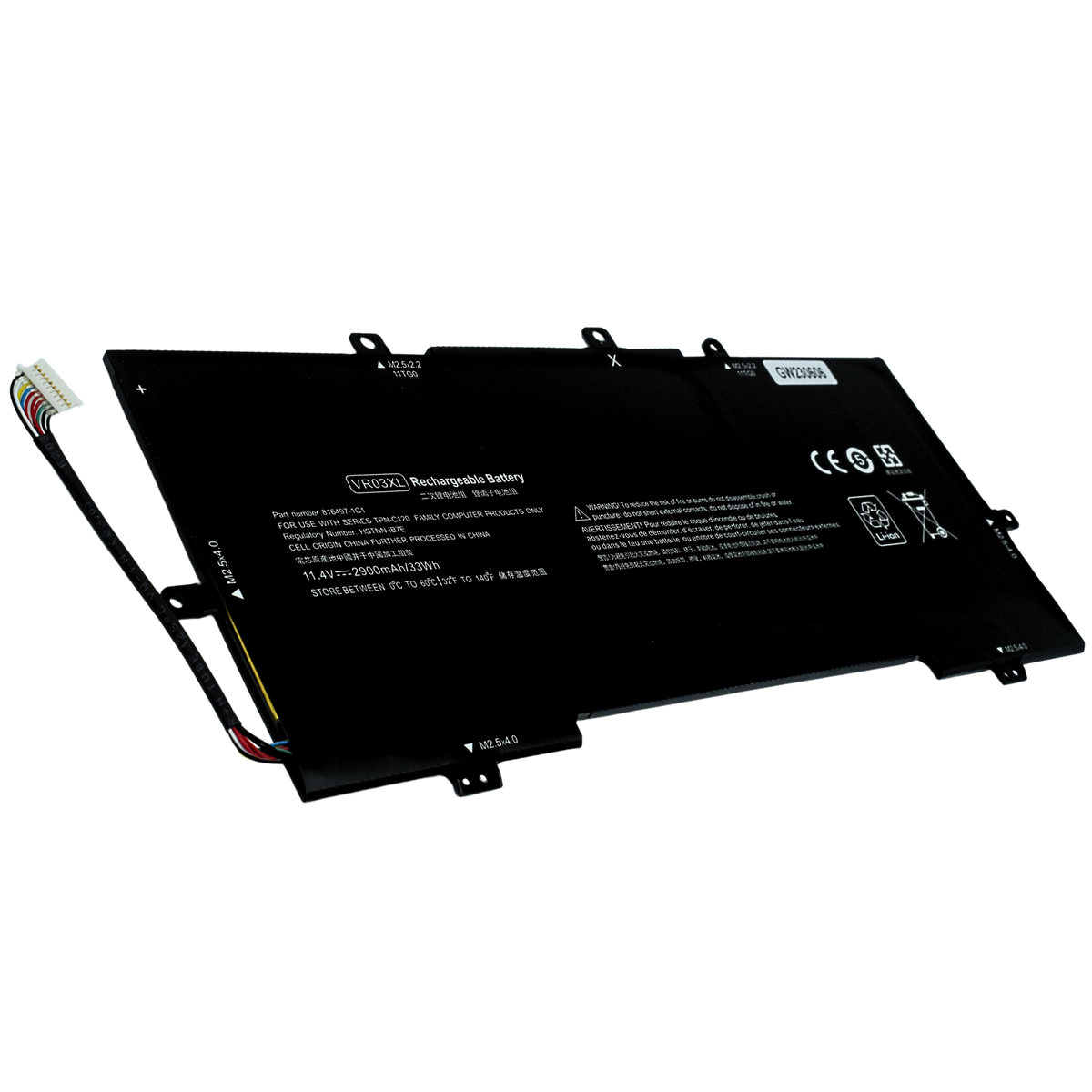 EKHVR03XL Bateria 11.4V para HP Envy 13-D023TU 13-D024TU 13-D025TU 13-D046TU 13-D051TU 13-D056TU, Pavilion 13-D 13-D000 13-D000NG VR03XL - Tecnología AltérCo