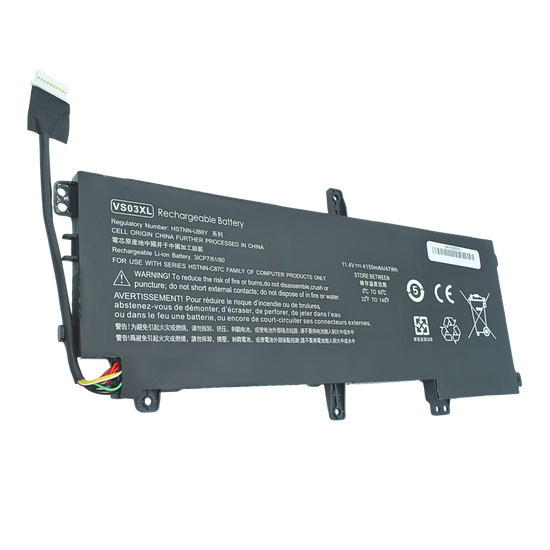 EKHVS03XL Bateria 11.55V  52Wh/4350mAh para HP Envy 15 15-AS series VS03XL