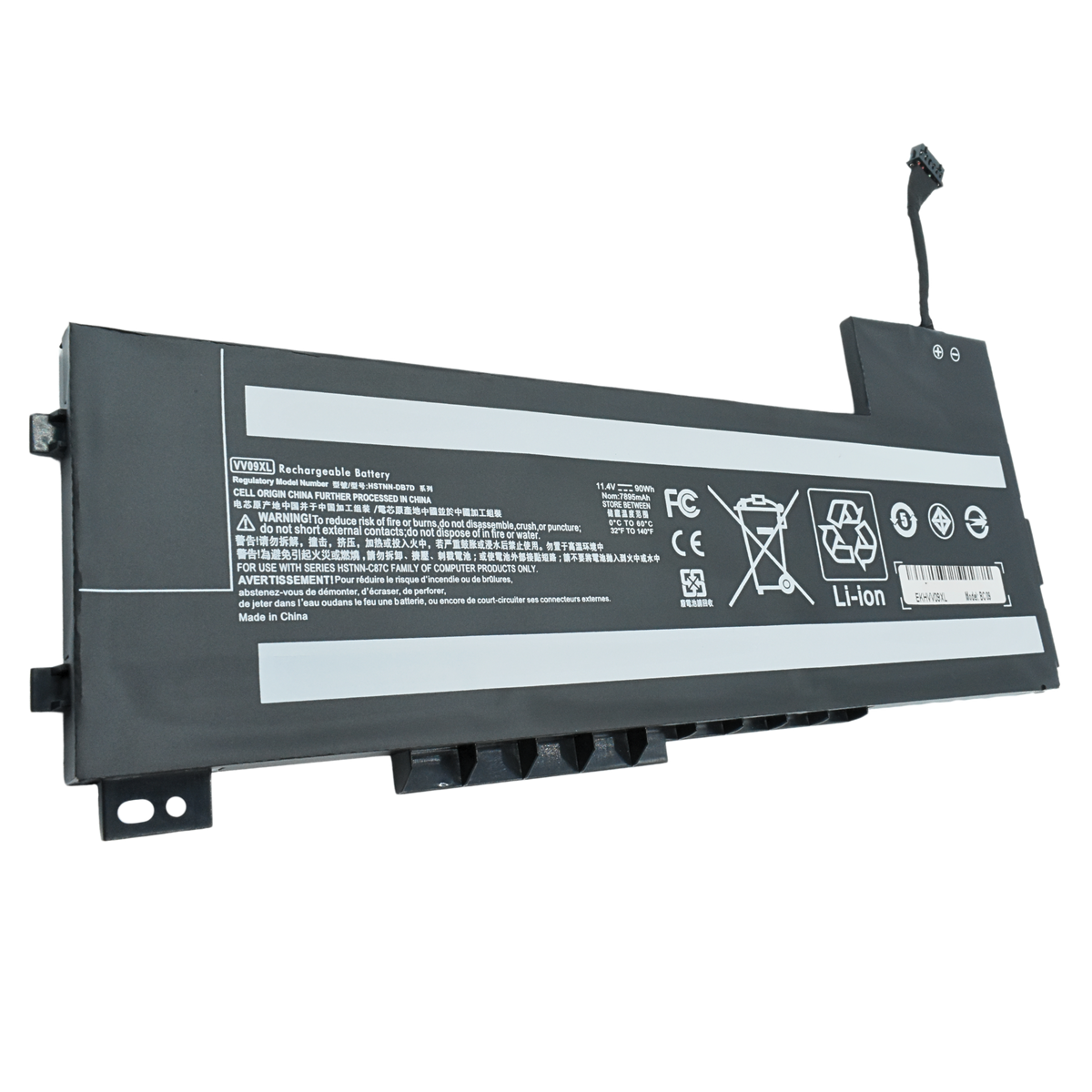 EKHVV09XL Bateria 11.4V para HP ZBook 15 G3 G4 17 G3 G4 Series VV09XL