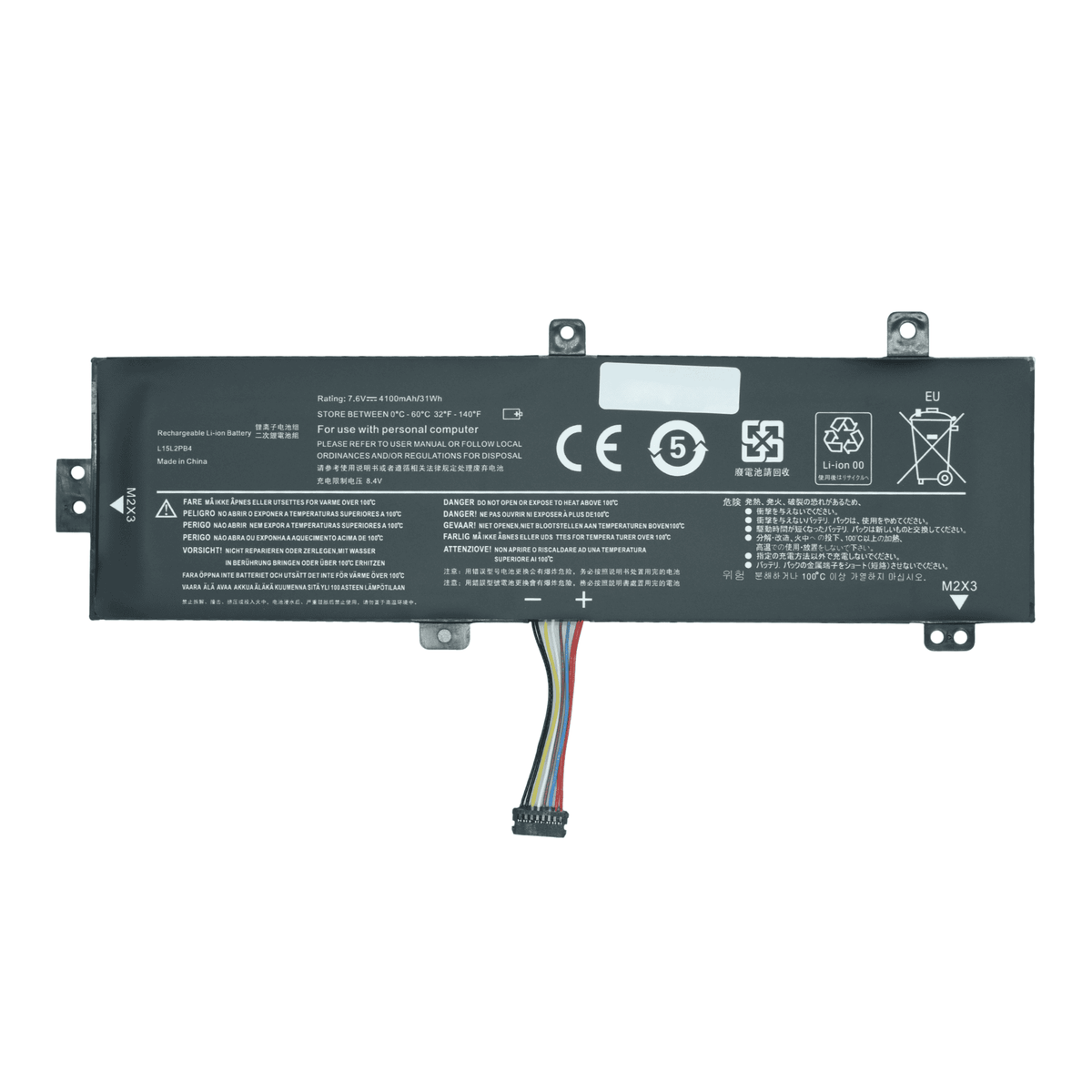 EKI310 Bateria 7.7V para Lenovo Lenovo ideapad 310-14IAP 310-14IKB 310-14ISK Series L15M2PB2