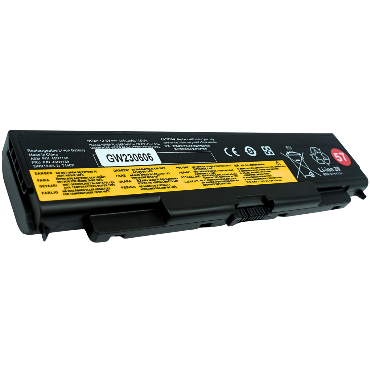 EKI540 Bateria Li-ion 11.1V LENOVO ThinkPad L440, L540, T440p, T540p, W540 - Tecnología AltérCo