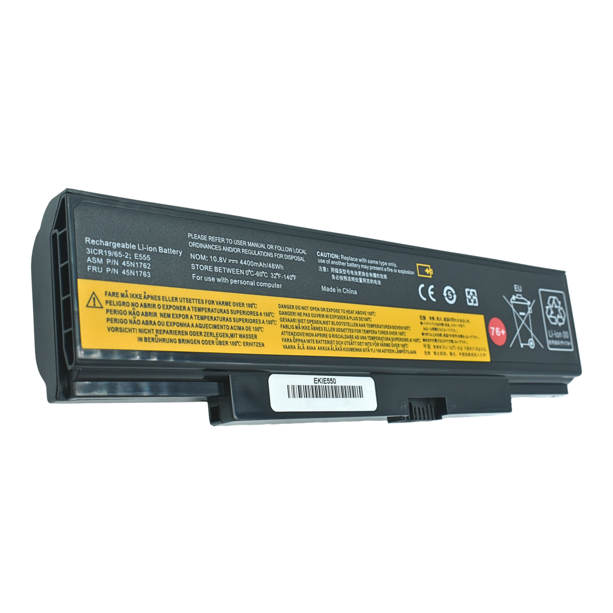 EKIE550 Bateria 10.8V para Lenovo ThinkPad (Edge) E550 E550C E555 E560 E565 Series 45N1762 - Tecnología AltérCo