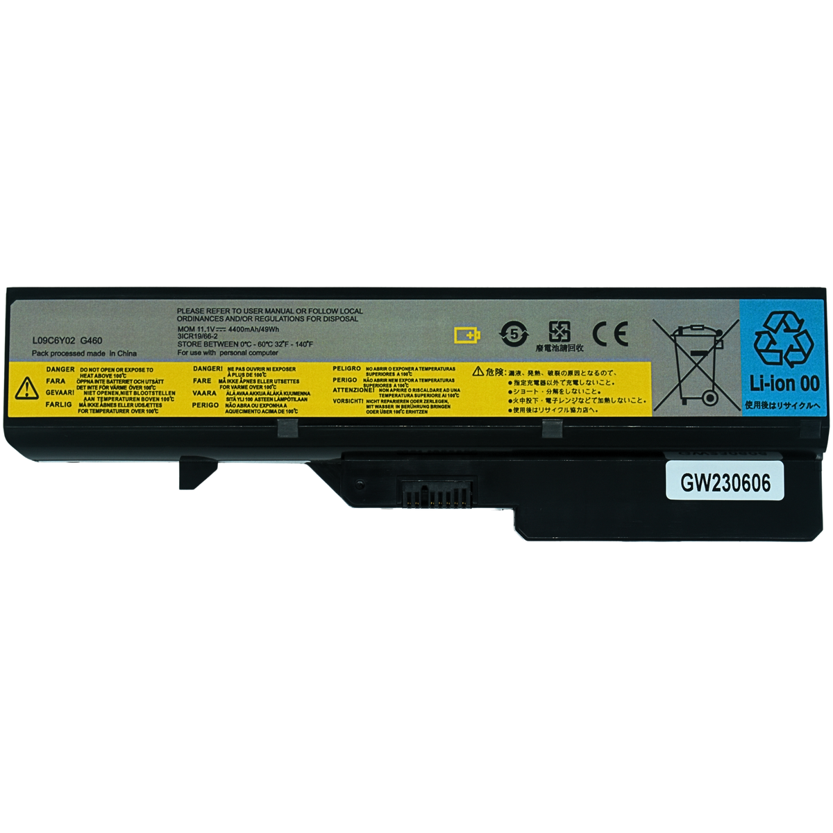 EKIG460 Bateria de Li-ion 10.8V para Lenovo G460 - Tecnología AltérCo