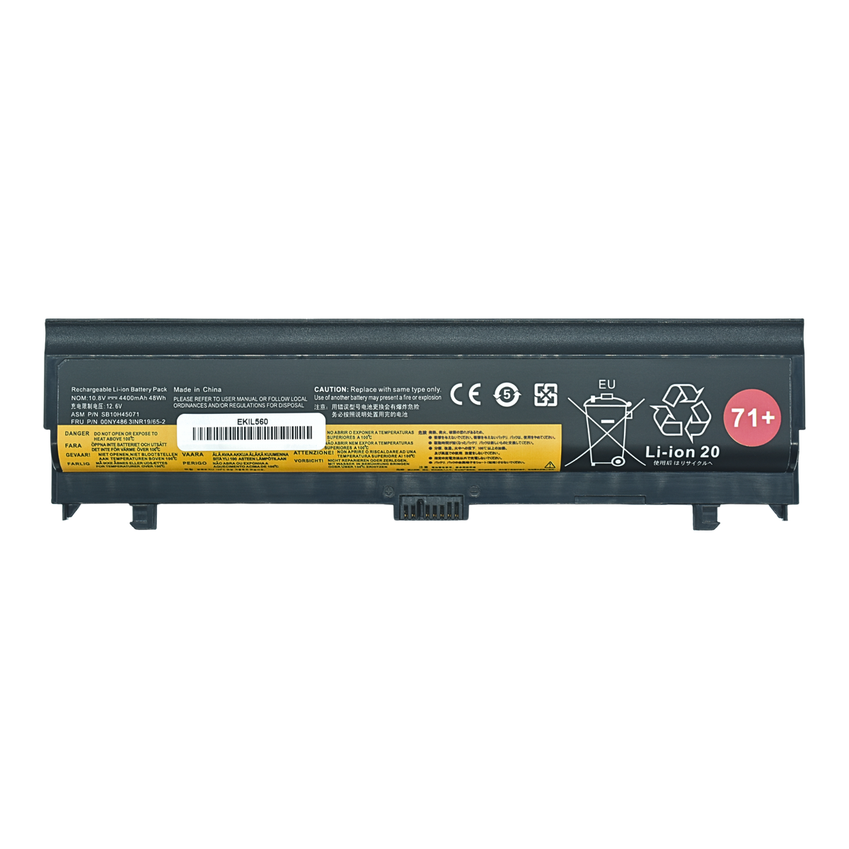 EKIL560 Bateria 10.8V para Lenovo ThinkPad L560 L570 Series 00NY488 - Tecnología AltérCo
