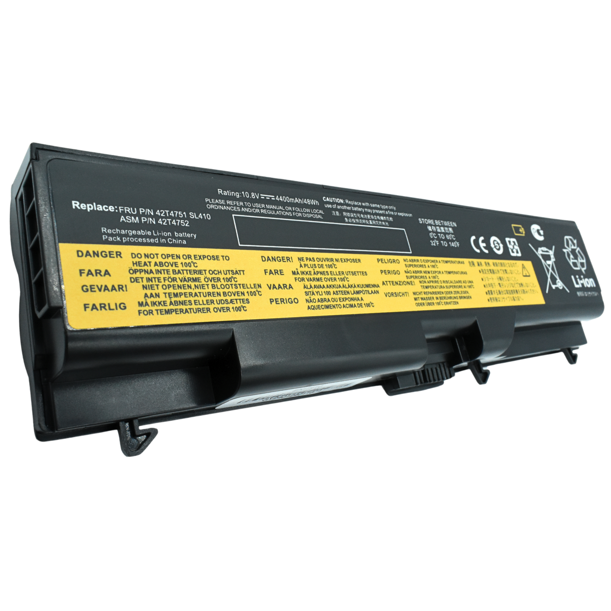 EKIT410 Bateria Li-ion 10.8V para Lenovo Thinkpad E40, E15 en color negro - Tecnología AltérCo