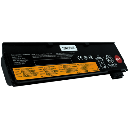 EKIT470 Bateria 11.4V / 2200mah para Lenovo ThinkPad A475 A485 T470 T570 T480 T580 P51S P52S TP25 Series 01AV422 01AV423 - Tecnología AltérCo