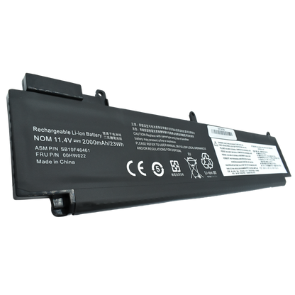 EKIT470S Bateria 11.25V para Lenovo ThinkPad T470s Series 00HW022 SB10F46460 00HW023 00HW036 SB10F46474 00HW037 - Tecnología AltérCo