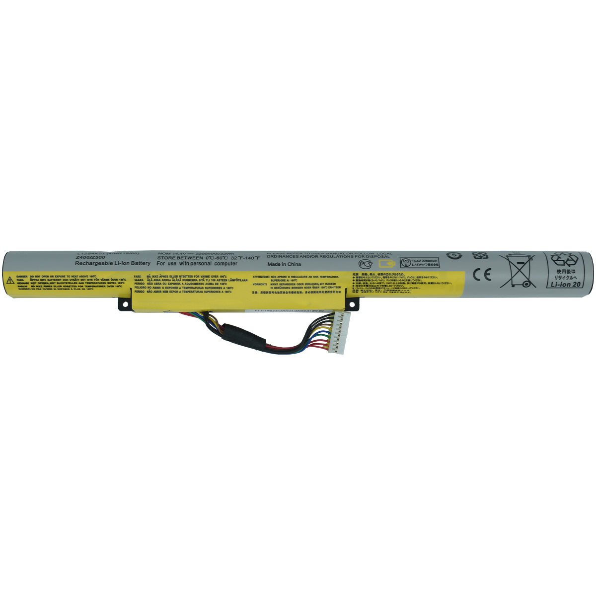 EKIZ500 Bateria Lenovo Ideapad Z400 Z410 Z500 P500 L12m4k01 L12s4e21