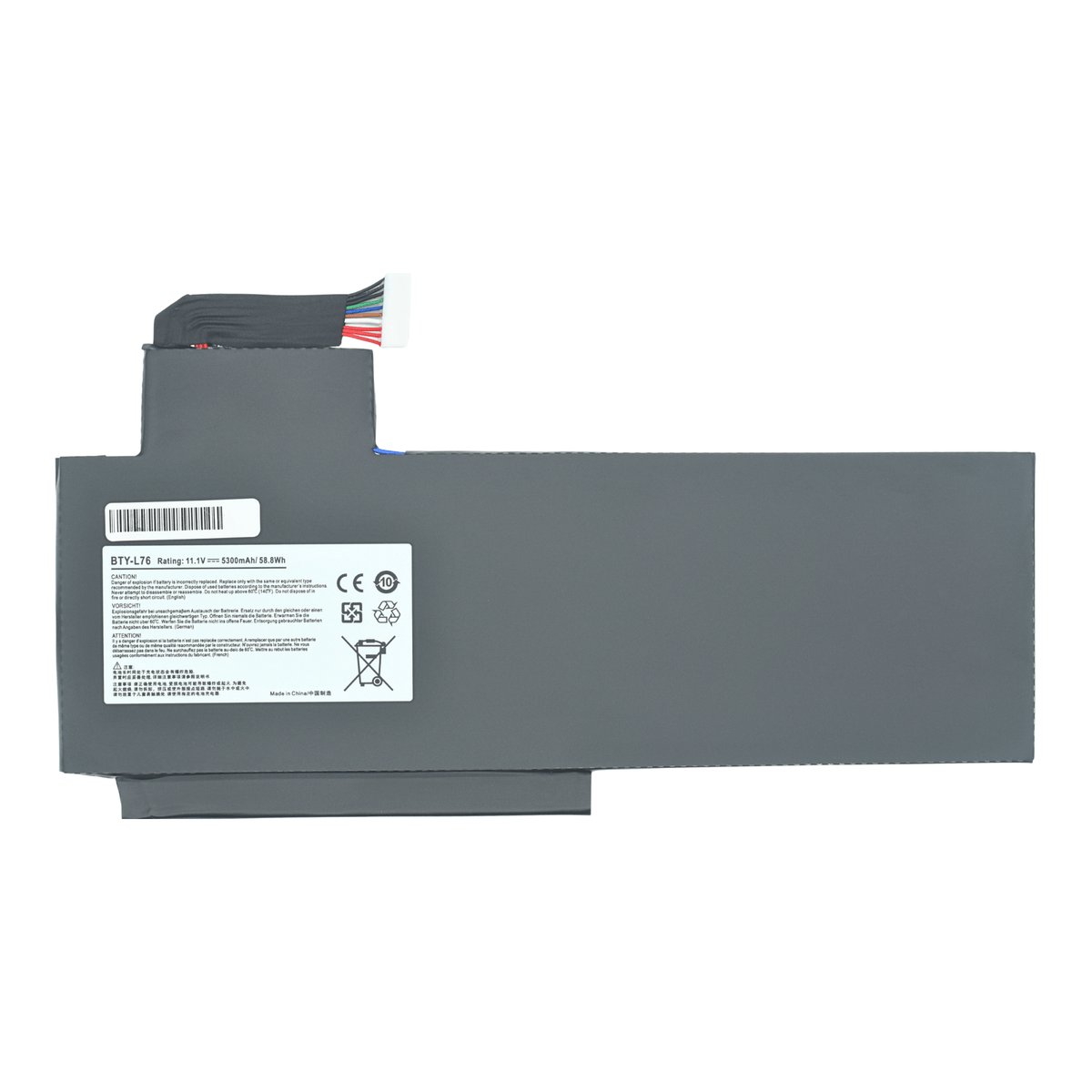 EKML76 Bateria 11.1V para MSI GS70 Series GS70 2PE-026CN, GS70 2QE-084CN; MSI GS70 MS-1771 MS-1772 MS-1774; MSI GS72 Series B