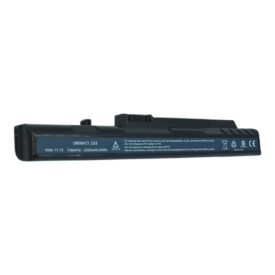 EKR0073 Bateria 3 Celdas para Acer ONE  A110L/ A150L NEGRO - Tecnología AltérCo