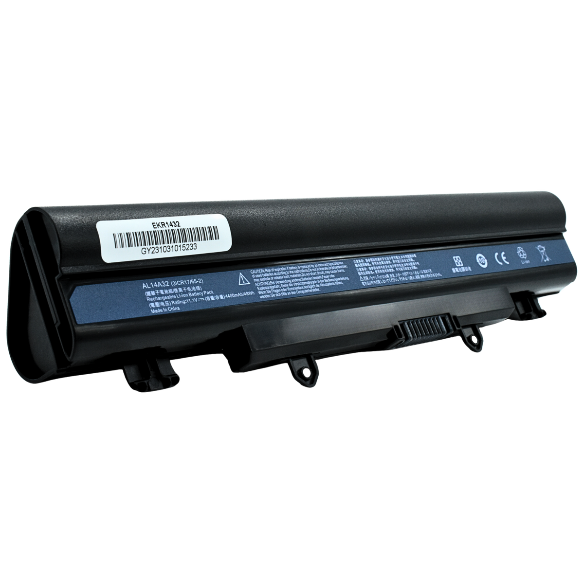 EKR1432 Bateria Li-ion 11.1V para ACER Aspire E14 / Aspire E15 - Tecnología AltérCo