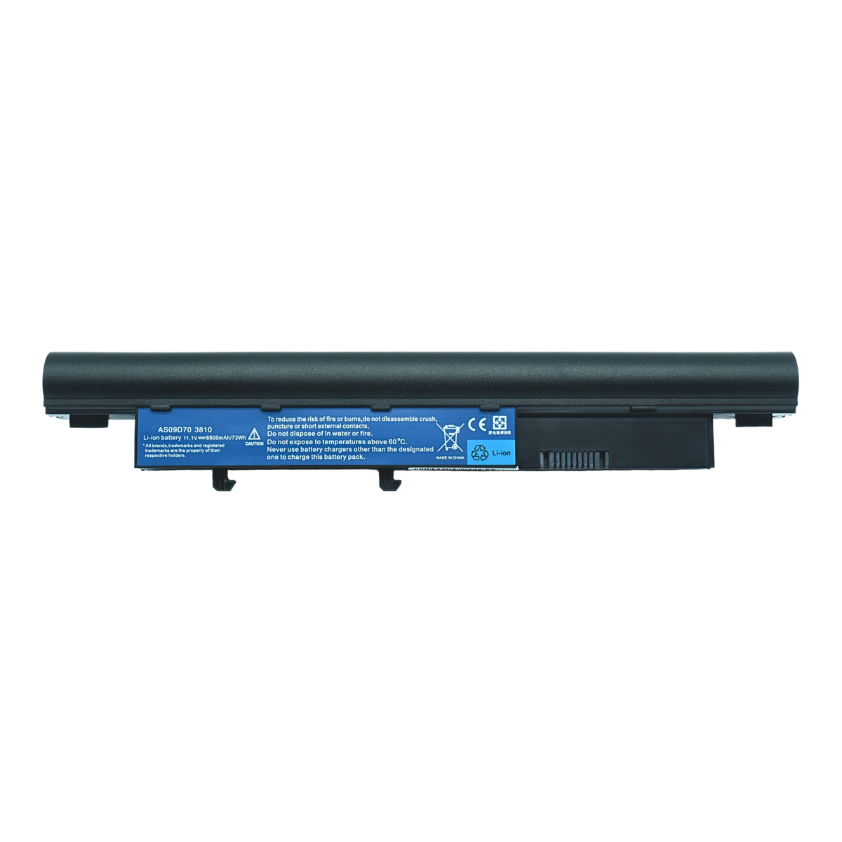 EKR3810TZ Bateria 10.8V/6600mA para ACER Aspire 3810TZ-414G32n, Aspire 3810TZ-4806, Aspire 3810TZ-4880, Aspire 3810TZG, Aspir