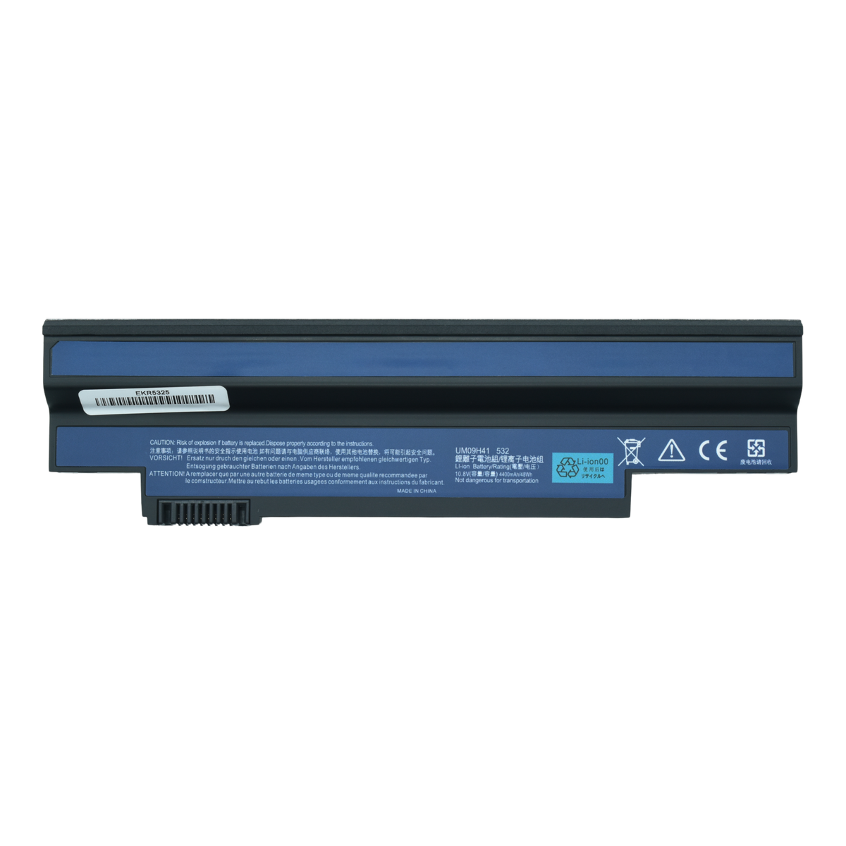 EKR5325 Bateria 6 Celdas para Aspire ONE 532H  color Negro - Tecnología AltérCo