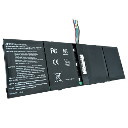EKR5572 Bateria Interna (P) 14.8V para Acer V5-572, V5-572P, V5-573 ES1-511 ES1-512, R7-572 (AP13B3K  / AP13B8K) - Tecnología AltérCo