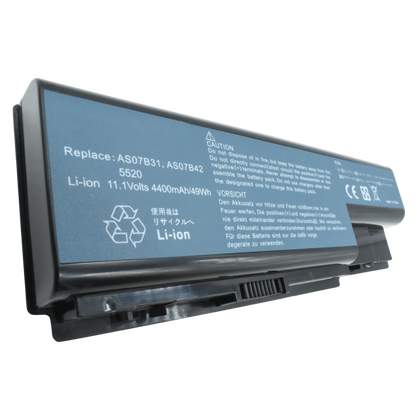 EKR5920 Bateria Li-ion 11.1V para Acer Aspire 5920 / 6920 / 8920 - Tecnología AltérCo