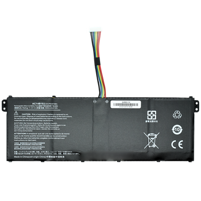 EKRE3-112 Bateria 11.4V para Acer Aspire E3-112M E3-721 E5-771 E5-771G ES1-311 ES1-511 ES1-512 AC14B18J AC14B3K AC14B13J - Tecnología AltérCo