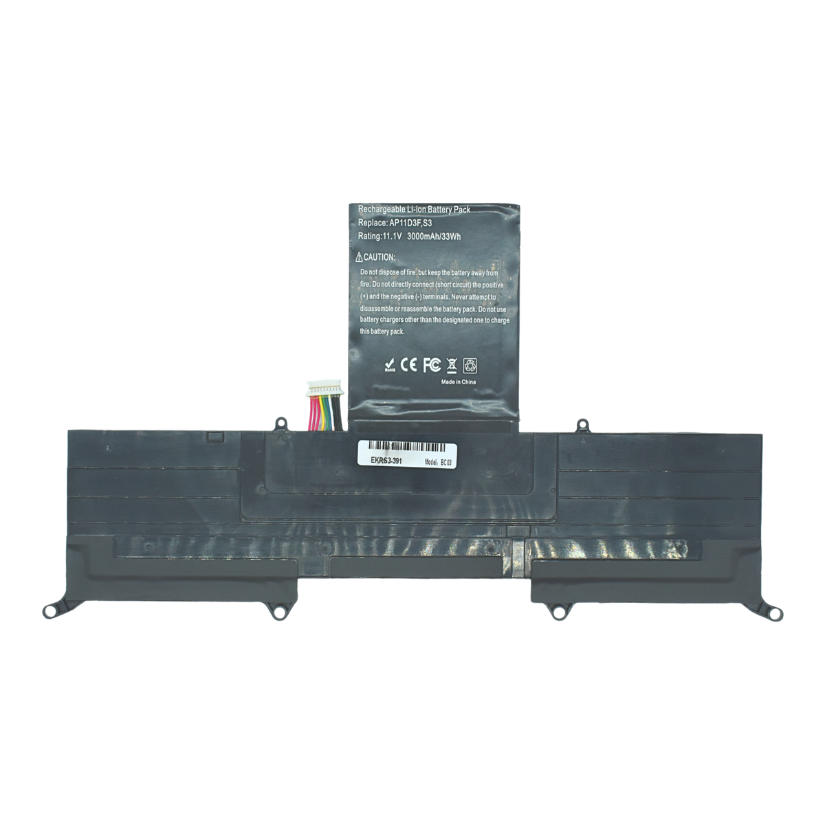 EKRS3-391 Bateria Interna 4 Celdas para Acer Aspire Aspire S3 Series Ultrabook S3-391 , S3-951 , AP11D3F , AP11D4F - Tecnología AltérCo