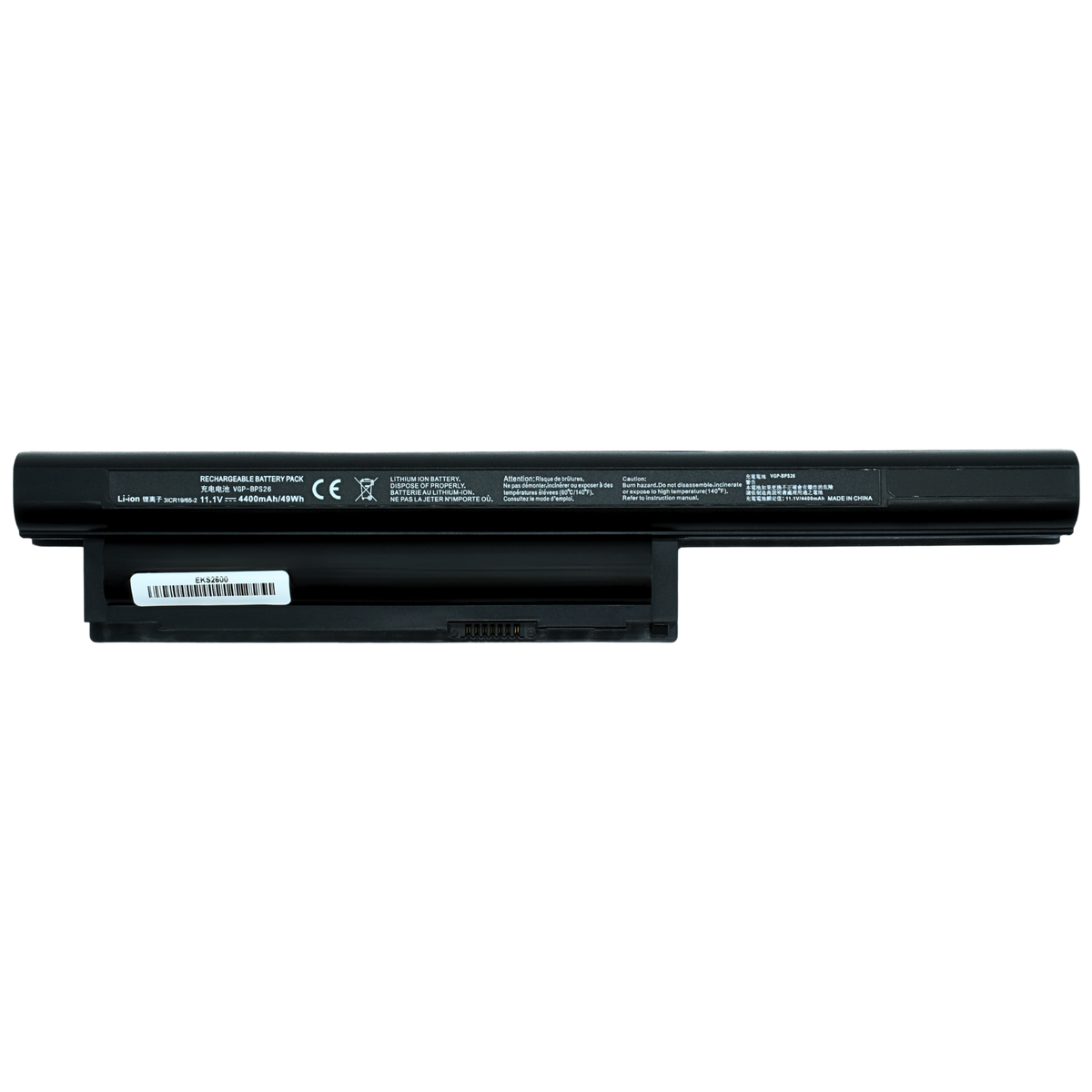EKS2600 Bateria Li-ion 10.8V para SONY VAIO VPC-CA, VPC-CB, VPC-EG, VPC-EH, VPC-EL, VGP-BPS26 - Tecnología AltérCo