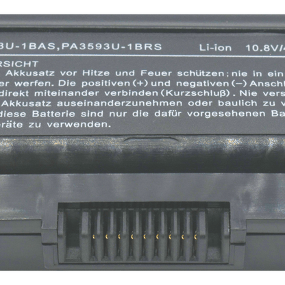 EKT3593 Bateria 6 Celdas para Toshiba Portege M600 / Tecra M8 - Tecnología AltérCo