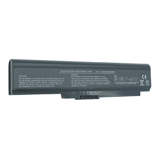 EKT3593 Bateria 6 Celdas para Toshiba Portege M600 / Tecra M8