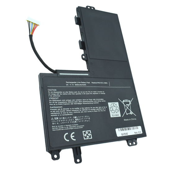 EKT5157 Bateria Interna (P) 11.1V para Toshiba Satellite U940 E45T E45T-A4100 E45T-A E45T-A4200 E55 E55T-A5320 E55-A5114 PA5157U-1BRS