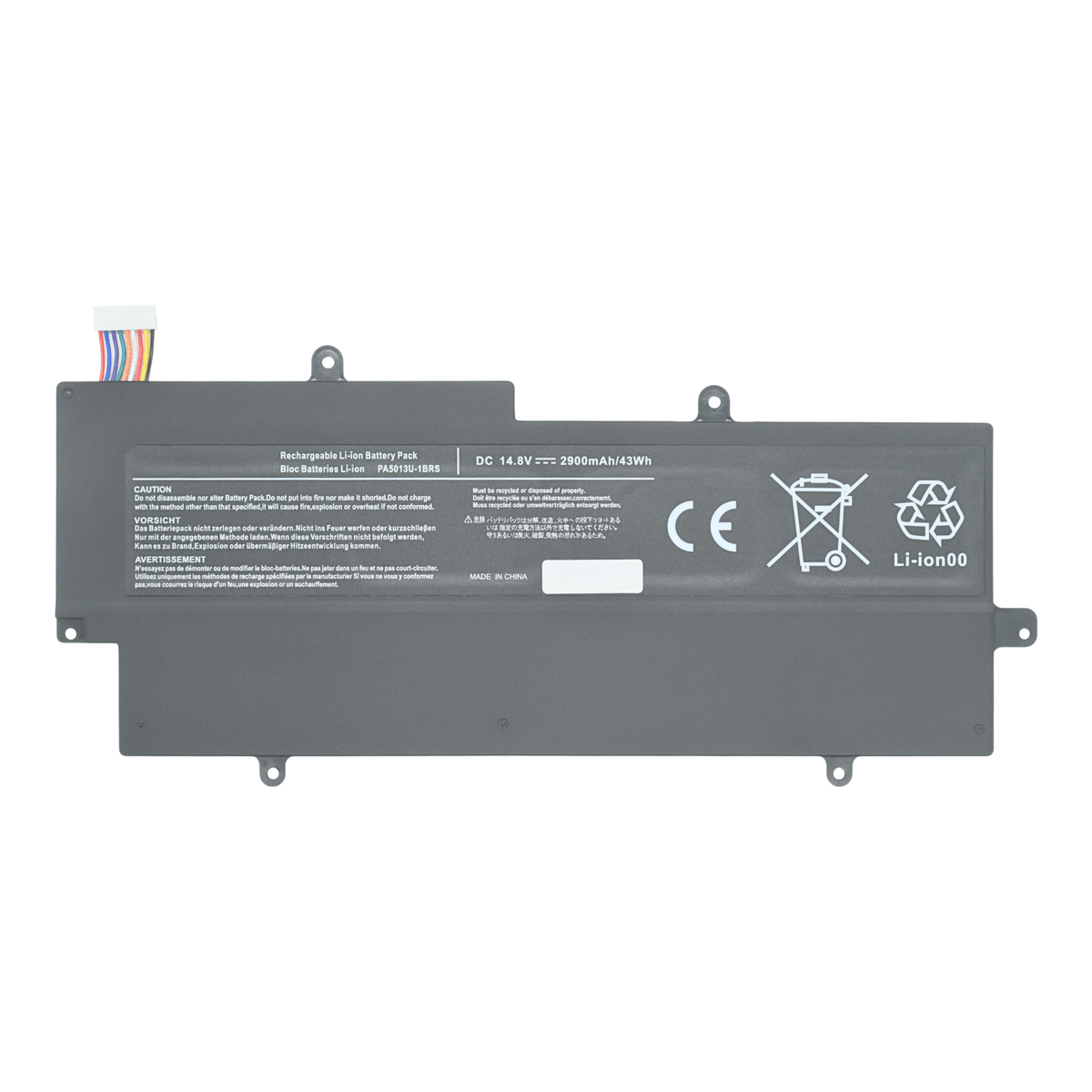 EKTZ830 Bateria 14.8V para Toshiba Portege Z830 UltraBook Series Z830-10P Z830-BT8300 Z830-S8301 Z830-S8302 Z835 Z930 Z935 PA