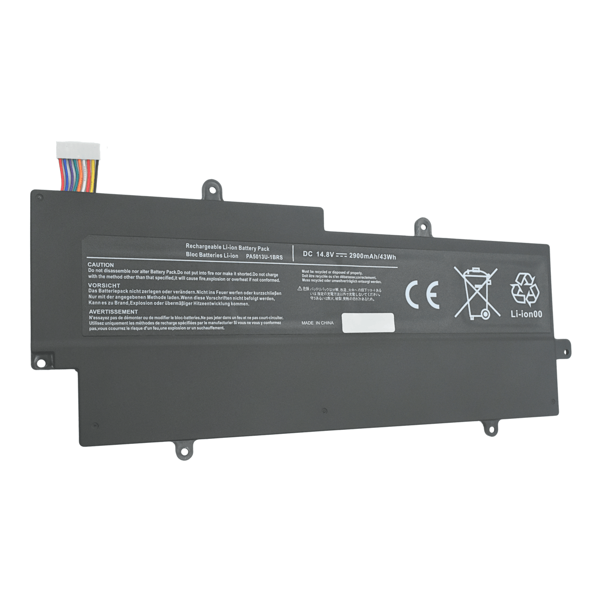EKTZ830 Bateria 14.8V para Toshiba Portege Z830 UltraBook Series Z830-10P Z830-BT8300 Z830-S8301 Z830-S8302 Z835 Z930 Z935 PA