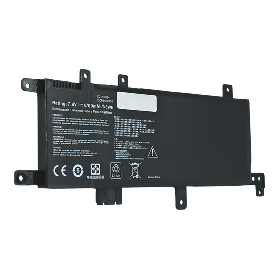 EKUA542 Bateria 7.6V 38Wh para ASUS Vivobook FL5900U R542UR A542U R542UR-GQ378T FL5900L A580UR FL8000U Series C21N1634