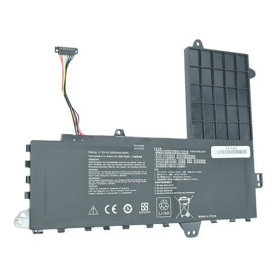 EKUE402 Bateria 7.6V 32Wh ASUS E402MA E402SA E402NA E502SA B21N1505