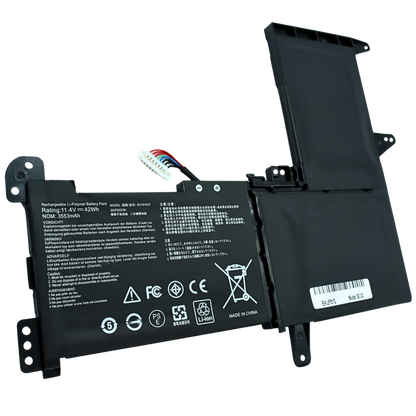 EKUF510 Bateria 11.52V para ASUS ASUS VivoBook X510 X510U X510UQ B31N1637 C31N1637 - Tecnología AltérCo
