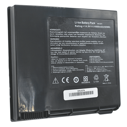 EKUG74 Bateria 14.4V/4400mAh/63Wh para ASUS G74SX G74S G74JH G74SW G74 G74J LC42SD128 A42-G74
