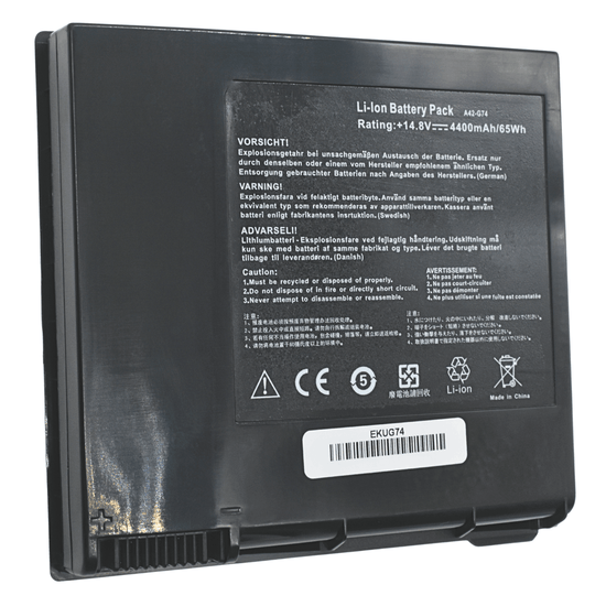 EKUG74 Bateria 14.4V/4400mAh/63Wh para ASUS G74SX G74S G74JH G74SW G74 G74J LC42SD128 A42-G74