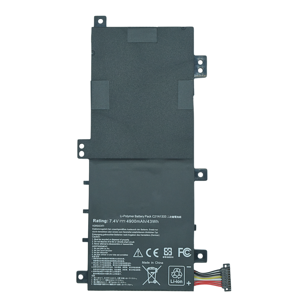EKUG750 Bateria 7.6V 37Wh para ASUS X455LA X455LA-WX058D Series C21N1417