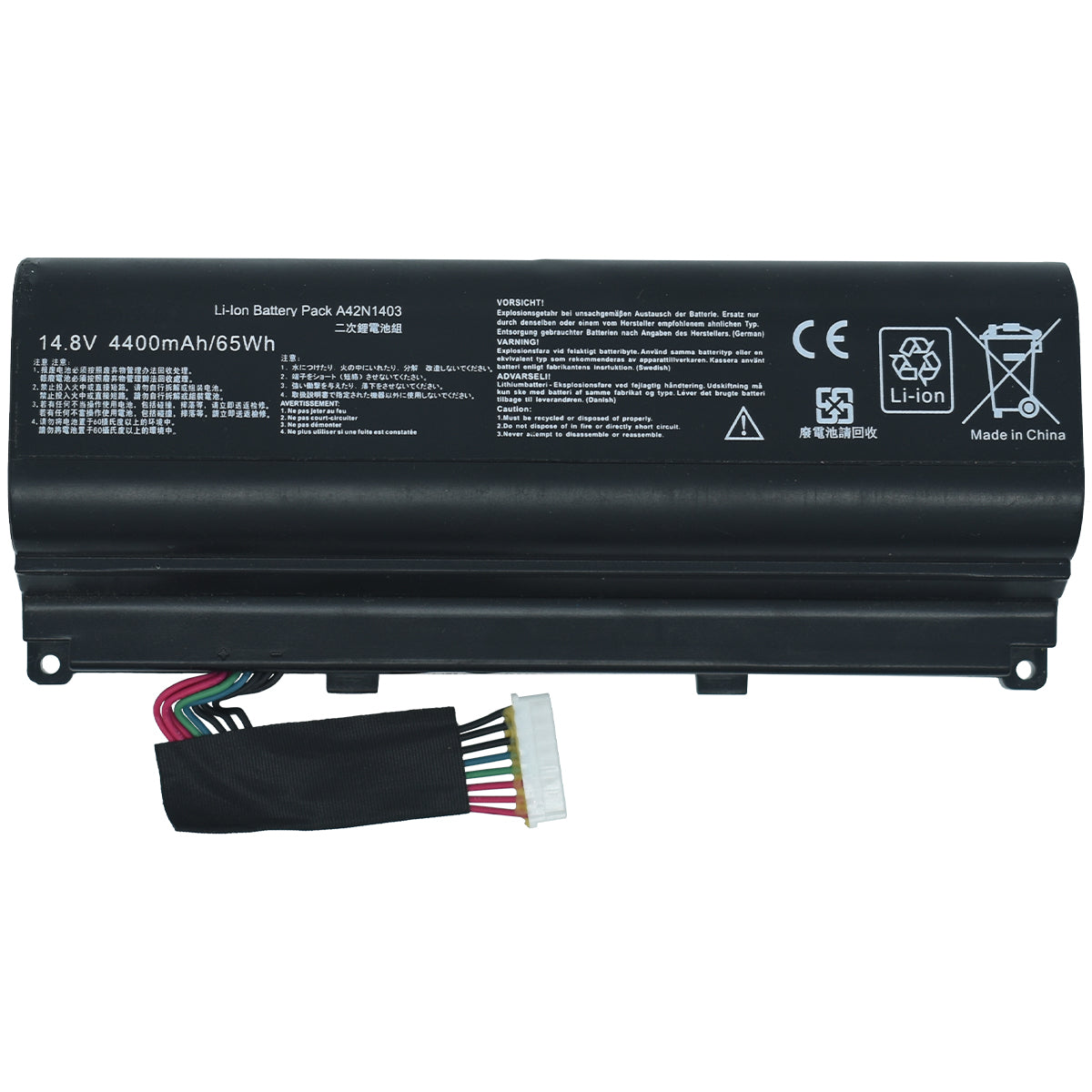 EKUG751 Bater?a Interna 8 Celdas para ASUS ROG GFX71JY G751 G751J G751JM GFX71 GFX71JT Series A42N1403 - Tecnología AltérCo