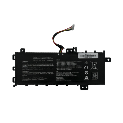 EKUN1818 Bateria 7.6V 4150mAh para Asus Vivobook 17 X712 X712FA A712 D712 F712 K712 M710 M712 P1701 B21N1818 C21N1818-1 - Tecnología AltérCo