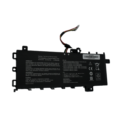 EKUN1818 Bateria 7.6V 4150mAh para Asus Vivobook 17 X712 X712FA A712 D712 F712 K712 M710 M712 P1701 B21N1818 C21N1818-1 - Tecnología AltérCo