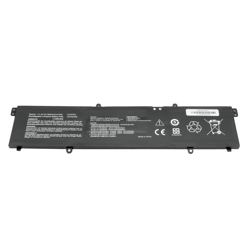 EKUN1915 Bateria 11.4V 3600mAh para ASUS ExpertBook BR1100FKA B1400CEPE L1400CDA BR1100CKA Series B31N1915 C31N1915 - Tecnología AltérCo