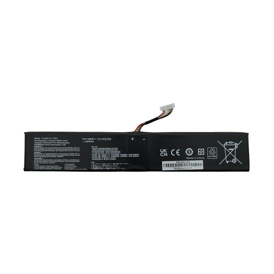 EKUN2208 Bateria 15.48V 74Wh para Asus RC71L PC71L NR2301L (2023) Gaming Handheld Series HBFVG C41N2208 - Tecnología AltérCo