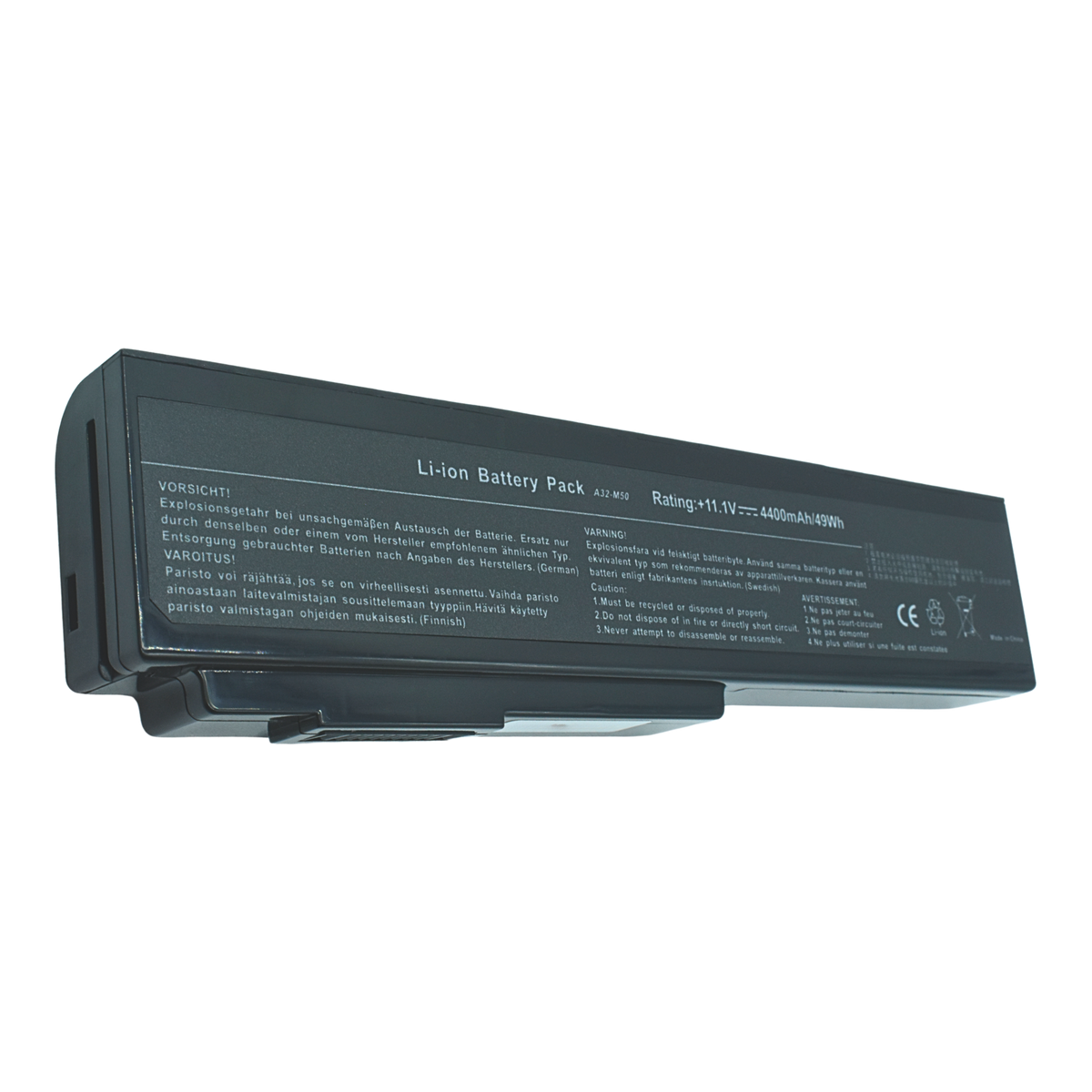 EKUN53S Bateria 6 Celdas para Asus N61v G50 G51 G60 N43 N53 X55 X57 M50 A32-M50 N53S - Tecnología AltérCo