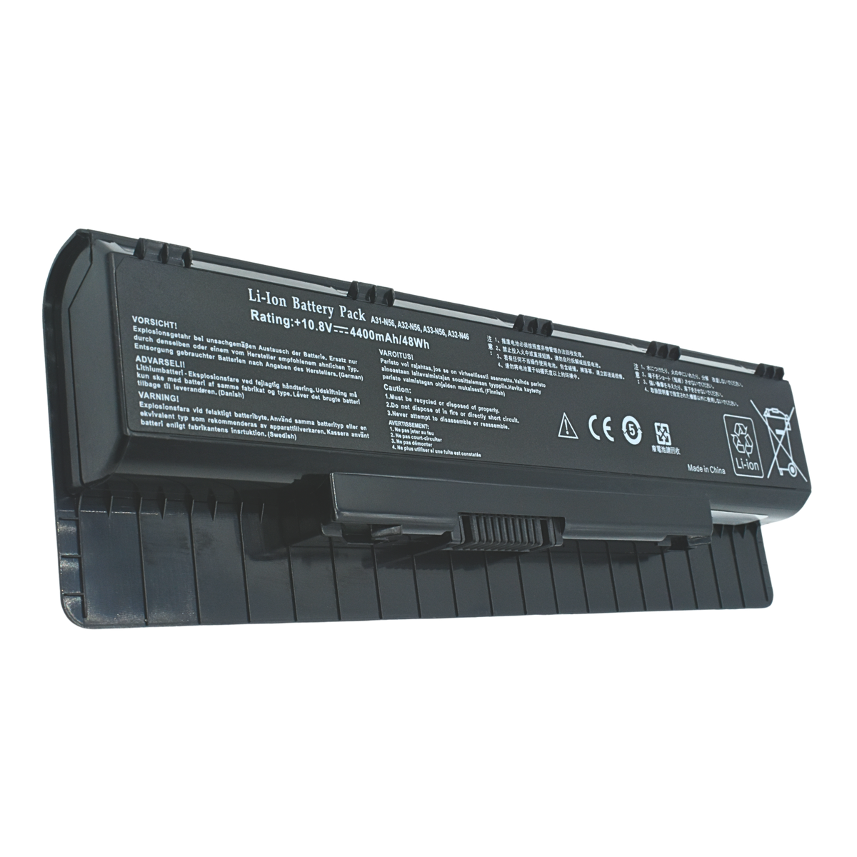 EKUN56 Bateria 6 Celdas para Asus N46 N46Ei N46V N46Vb N46Vj N46Vm N46Vz N56 A31-N56 A32-N56 A33-N56 - Tecnología AltérCo