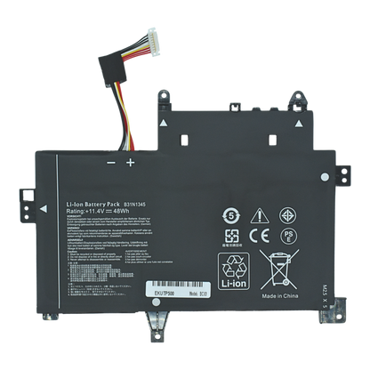 EKUTP500 Bateria 11.4V 48WH/4100MAH para ASUS TP500L TP500LA TP500LB TP500LN Series B31N134