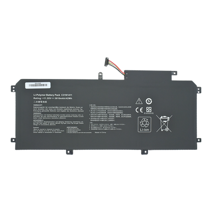 EKUX305 Bateria 11.4V  para ASUS ZenBook UX305 UX305F UX305FA UX305C UX305CA U305 U305F U305FA U305UA U305CA U305LA Series C31N1411