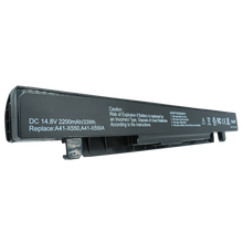 EKUX450 Bateria Li-ion 14.8V para ASUS A41-X550 A41-X550A A450 P550 F550 F552 K450 k550 R510 X450 X550 - Tecnología AltérCo