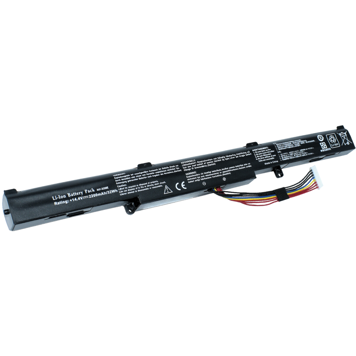 EKUX550E Bateria Interna 4 Celdas para ASUS A41-X550E X450E X450J X450JF A450 A450C A450V A450E - Tecnología AltérCo