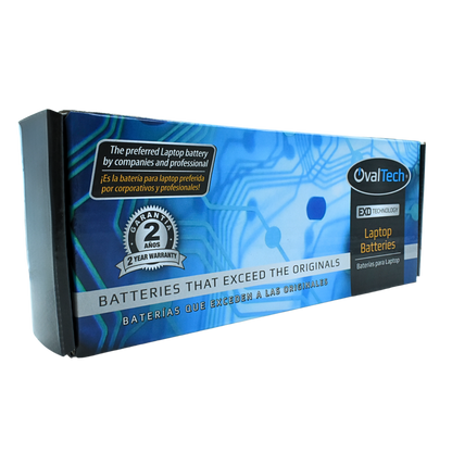 OTIT410 Batería color negro 6 celdas para Lenovo Thinkpad E40, E15 de 10.8V 4400Mah marca OvalTech - Tecnología AltérCo