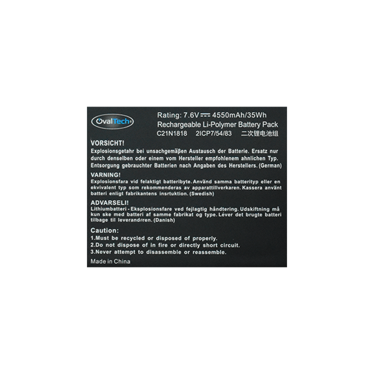 OTUX412 Bateria 7.6V 32Wh/4050mAh para ASUS VivoBook 14 F412DA X412FJ F412FJ A412FA F412FA F412UA X412FA X412FL X412UA X412UB