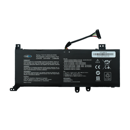 OTUX412 Bateria 7.6V 32Wh/4050mAh para ASUS VivoBook 14 F412DA X412FJ F412FJ A412FA F412FA F412UA X412FA X412FL X412UA X412UB