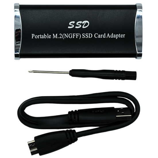 GAB-PCIEU3.1 Gabinete Externo Ultra portable USB3.1 para Unidades FLASH SSD