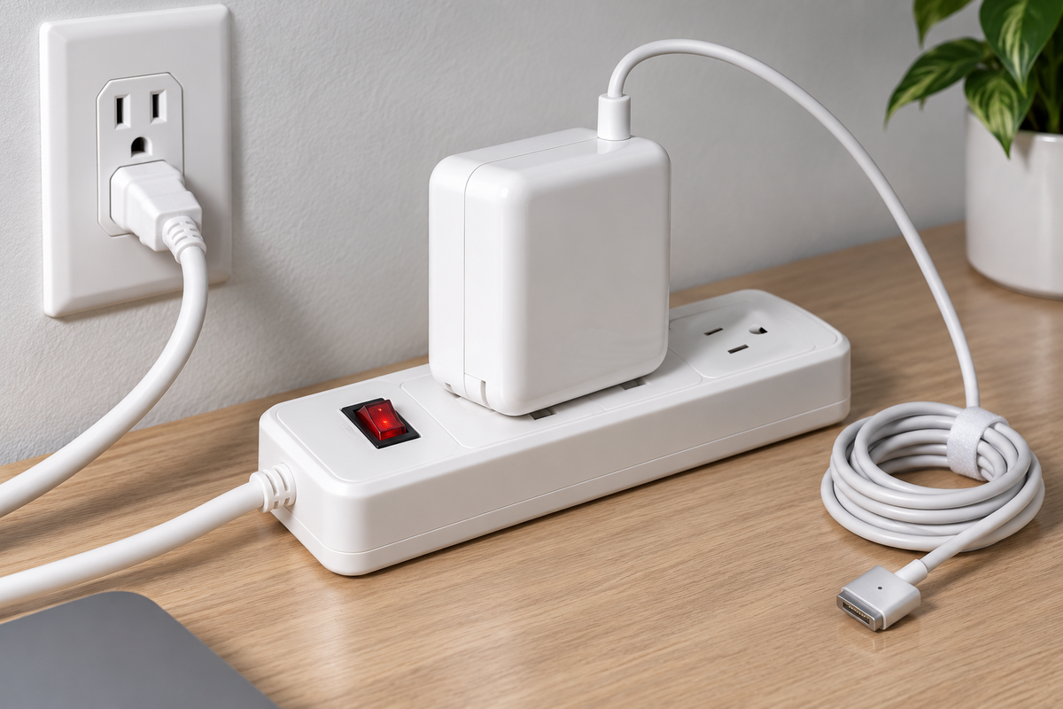 OV-S65W Cargador para Laptop GaN 65W OvalTech · USB-C y USB-A · Incluye dos cables